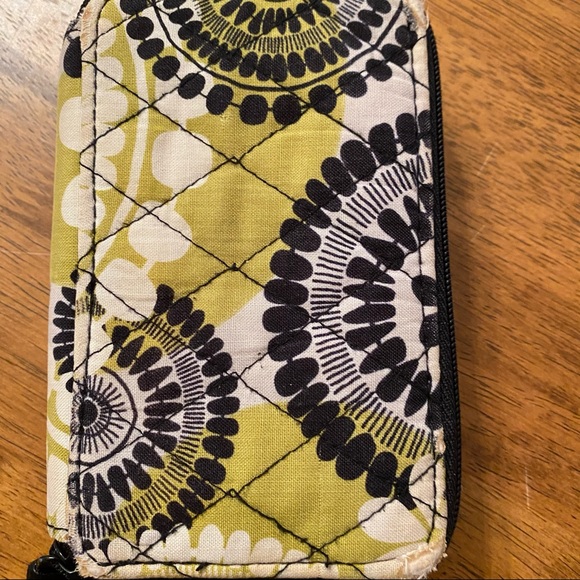 Vera Bradley Cocoa moss double zipper wallet - Picture 6 of 16